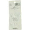 Oval Hair Clips-No Slip No Damage, Asst, 3 Ct - 1 Pkg Thumbnail Image