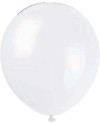 Balloon, White, 12" - 1 Pkg Thumbnail Image