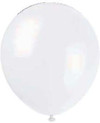 Balloon, White, 12" - 1 Pkg Thumbnail Image