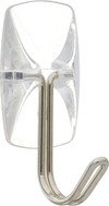 Command Adhesive Small Wire Hook, Clear, Small - 1 Pkg Thumbnail Image