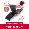 Velcro Sticky Back Tape, Black, 3/4"X18" - 1 Pkg Thumbnail Image