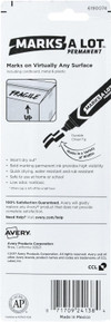 Marks-A-Lot Jumbo Marker, Black - 1 Pkg Thumbnail Image