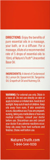 Nature's Truth Aromatherapy 100% Pure Essential Oil Energizing - .5 oz Thumbnail Image