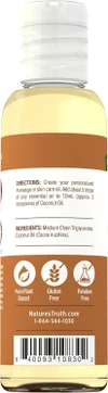 Nature's Truth Liquid Coconut Oil Unscented - 4 oz Thumbnail Image