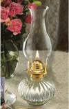Ellipse Clear Glass Oil Lamp Thumbnail Image