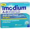 Imodium A-D Anti-Diarrheal Softgels - 24 ct Thumbnail Image