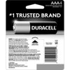 Duracell Coppertop AAA Alkaline Batteries 1.5 Volt - 4ct Thumbnail Image