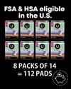 U by Kotex Security Maxi Pads Overnight - 8 pks of 14 Thumbnail Image