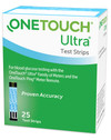 OneTouch Ultra Blue Test Strips - 25 ct Thumbnail Image