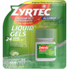 Zyrtec Antihistamine 10 mg Liquid Gels - 25 ct Thumbnail Image