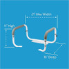 Carex Toilet Support Rail Thumbnail Image