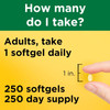 Nature Made Vitamin D3 2000 IU Dietary Supplement - 250 Liquid Softgel Thumbnail Image