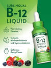 Nature's Truth Sublingual B-12 10,000 mcg Natural Berry Flavor Liquid - 2 oz Thumbnail Image