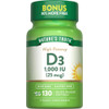 Nature's Truth High Potency Vitamin D3 1000 IU Quick Release Softgels - 130 ct Thumbnail Image