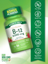 Nature's Truth Sublingual B-12 6000 mcg Fast Dissolve Tabs Natural Berry Flavor - 36 ct Thumbnail Image