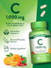 Nature's Truth Vitamin C 1000 mg plus Bioflavonoids & Wild Rose Hips Coated Caplets - 100 ct Thumbnail Image
