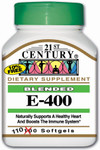 21st Century E-400 Softgels - 110 ct Thumbnail Image