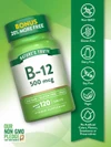Nature's Truth B-12 500 mcg - 120 Tablets Thumbnail Image
