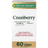 Nature's Bounty Triple Strength Cranberry With Vitamin C  - 60 Softgels Thumbnail Image