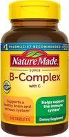 Nature Made Super B-Complex Dietary Supplement - 140 Tablets Thumbnail Image