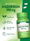 Nature's Truth Magnesium 250 mg Dietary Supplement - 100 Coated Caplets Thumbnail Image
