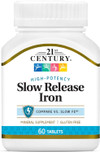 21st Century Slow Release Iron Tablets - 60 ct Thumbnail Image