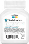 21st Century Slow Release Iron Tablets - 60 ct Thumbnail Image