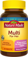 Nature Made Multi for Her Vitamin/Mineral - 90 Tablets Thumbnail Image