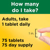 Nature Made Vitamin B-12 1000 mcg - 75 Tablets Thumbnail Image