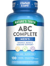 Nature's Truth ABC Complete Men's Multivitamin Mineral Supplement -100 Coated Caplets Thumbnail Image