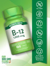 Nature's Truth B-12 1000 mcg - 100 Tablets Thumbnail Image
