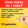 Nature Made Kids 1st Multivitamin w/ Omega-3 Dietary Supplement Gummies - Strawberry Lemon & Orange - 70ct Thumbnail Image