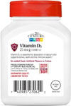 21st Century D3-1000 IU Tablets- 110 Tablets Thumbnail Image