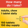Nature Made Chewable C 500 mg -150 Tablets Thumbnail Image