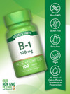 Nature's Truth B-1 100 mg - 100 Tablets Thumbnail Image
