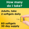 Nature Made Magnesium Citrate - 60 Softgels Thumbnail Image