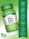 Nature's Truth High Potency Vitamin D3 2000 IU Quick Release Softgels - 150 ct Thumbnail Image