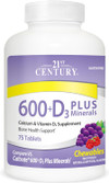 21st Century 600+D3 plus Minerals Calcium Chewables Fruit Punch - 75 ct Thumbnail Image