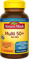 Nature Made Multi For Him 50plus - 90 Tablets Thumbnail Image