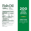 Nature's Bounty Fish Oil 1200 mg - 180 Softgels Thumbnail Image
