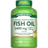Nature's Truth Fish Oil 2,400 mg Quick Release Softgels Natural Lemon Flavor - 120 ct Thumbnail Image