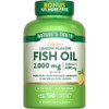 Nature's Truth Vitamins Odorless Fish Oil 1000 mg Lemon Flavor - 110 Softgels Thumbnail Image