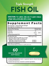 Nature's Truth Fish Oil 1360 mg Dietary Supplement - 60 Softgels Thumbnail Image