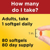 Nature Made CoQ10 200 mg - 80 Liquid Softgels Thumbnail Image