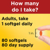 Nature Made CoQ10 200 mg - 80 Liquid Softgels Thumbnail Image