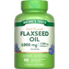 Nature's Truth Cold Pressed Flaxseed Oil 3,000 mg Quick Release Softgels - 90 ct Thumbnail Image