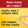 Nature Made Fish Oil 1000 mg - 250 Softgels Thumbnail Image