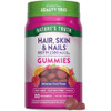 Nature's Truth Hair, Skin & Nails Gummies 2500 mcg Biotin Fruit Flavor - 80 ct Thumbnail Image