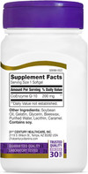 21st Century Co Q-10 200 mg Softgels Extra Strength - 90 ct Thumbnail Image