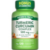 Nature's Truth Turmeric Curcumin Complex 500 mg Plus Black Pepper Extract - 120 Quick Release Capsules Thumbnail Image